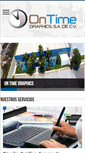 Mobile Screenshot of ontimegraphics.com.mx